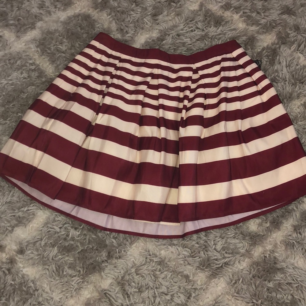 Stripped skater Skirt